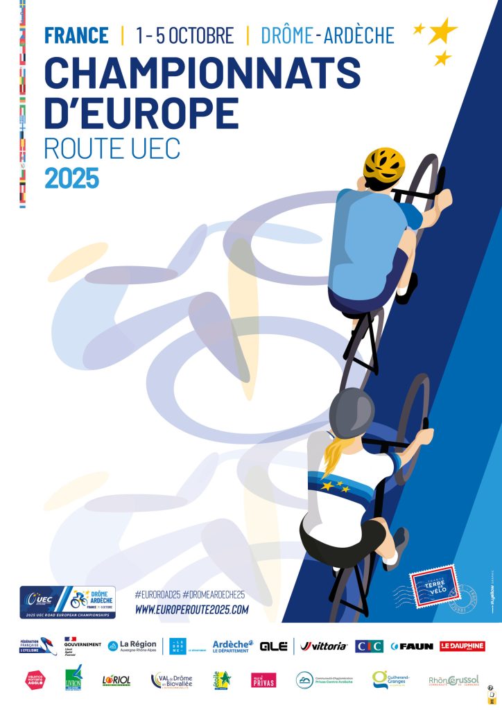 championnats d'europe route 2025